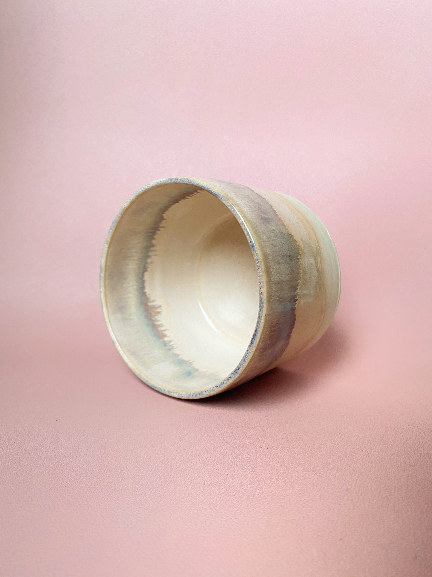 Blue grey gradient planter