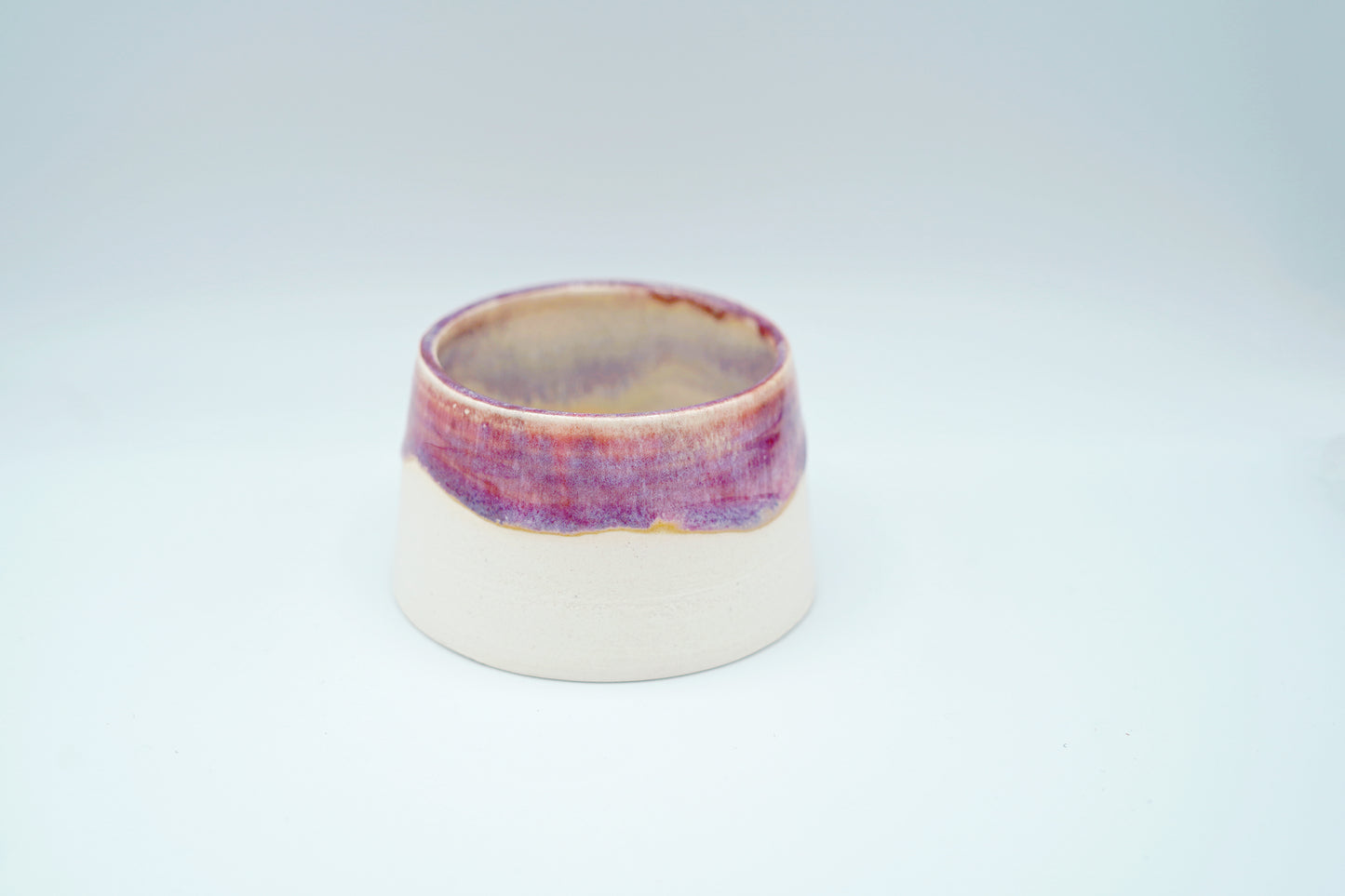 Sad purple gradient volcano