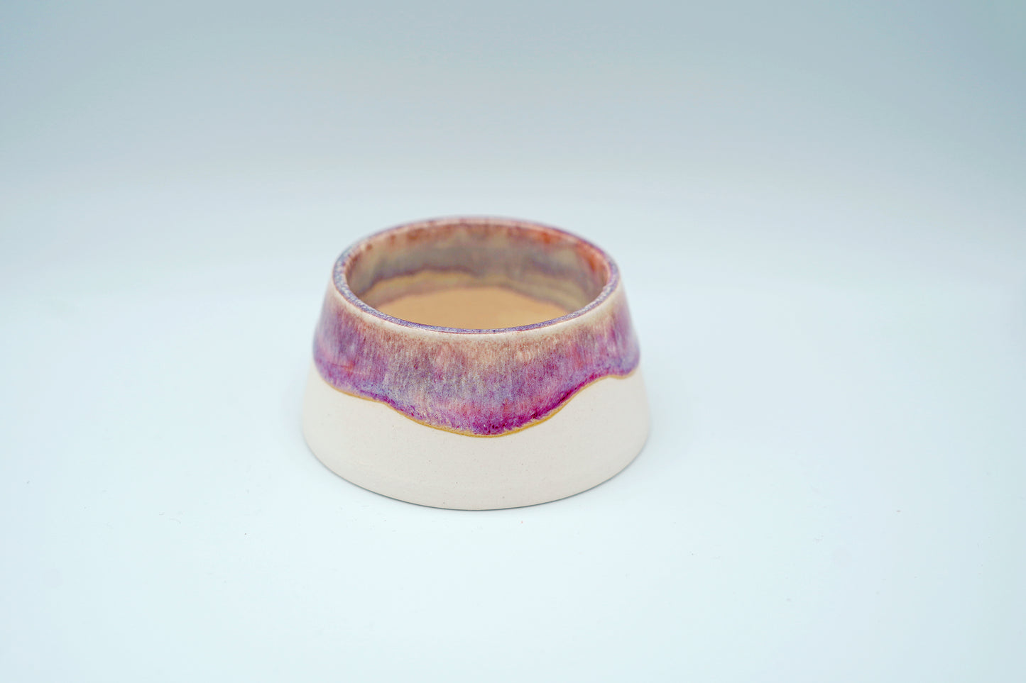 Happy purple gradient volcano