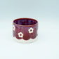 Purplish flower planter