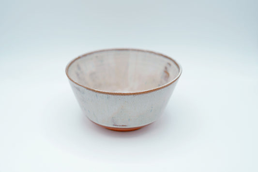 Small blue drippy bowl